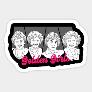 The Golden Girls Squad Sticker